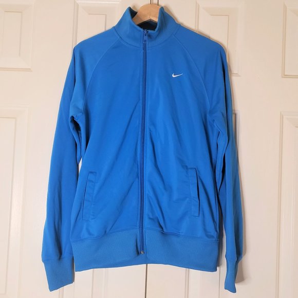 Nike Athletic Dept Full Zip Blue Jacket - Size L - Picture 2 of 13